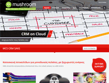 Tablet Screenshot of mushroomcreative.eu